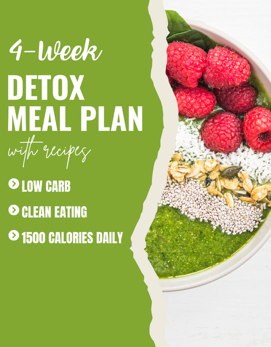 "NEW" 4-week Detox Meal Plan